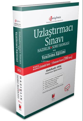 Uzlaştırmacı Sınavı Hazırlık + Soru Bankası ve Yenileme Eğitimi - 1