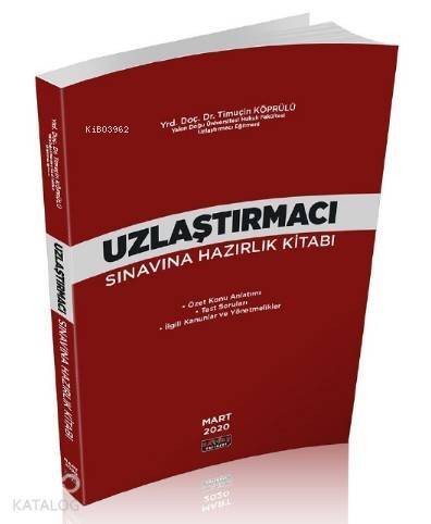 Uzlaştırmacı Sınavına Hazırlık Kitabı - 1