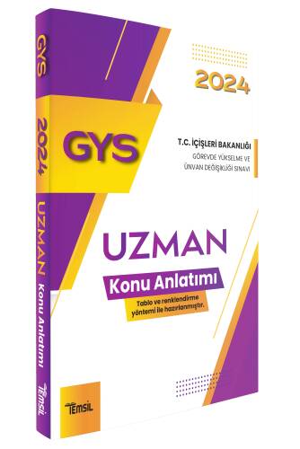 Uzman Konu Anlatımı;İçişleri Bakanlığı Görevde Yükselme ve Ünvan Değişikliği Sınavı - 1