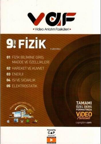 Vaf 09.Sınıf Fizik - 2021 - 1