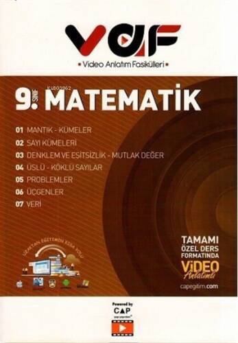 Vaf 09.Sınıf Matematik - 2021 - 1