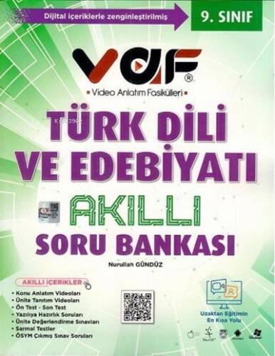 Vaf 09.Sınıf Soru Bankası T.Dili Edebiyat - 2022 - 1