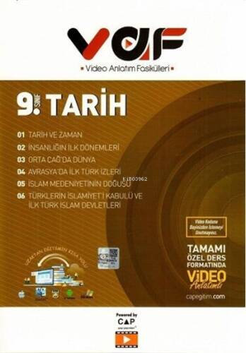 Vaf 09.Sınıf Tarih - 2021 - 1