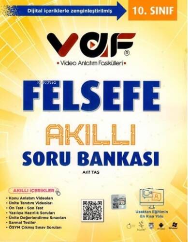 Vaf 10.Sınıf Soru Bankası Felsefe - 2022 - 1