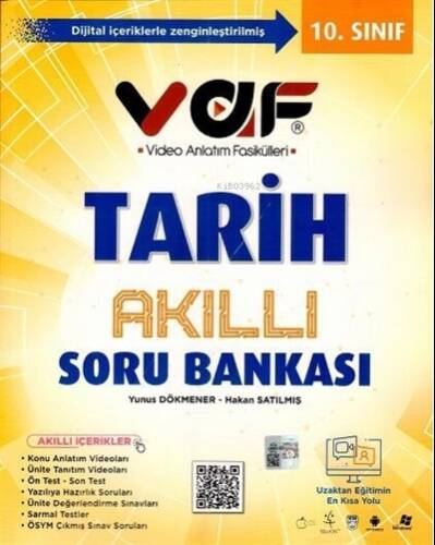 Vaf 10.Sınıf Soru Bankası Tarih - 2022 - 1