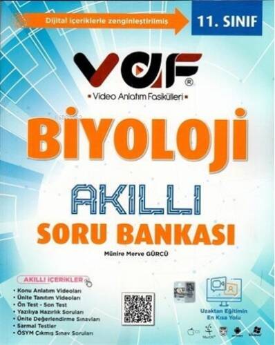 Vaf 11.Sınıf Soru Bankası Biyoloji - 2022 - 1