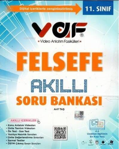 Vaf 11.Sınıf Soru Bankası Felsefe - 2022 - 1