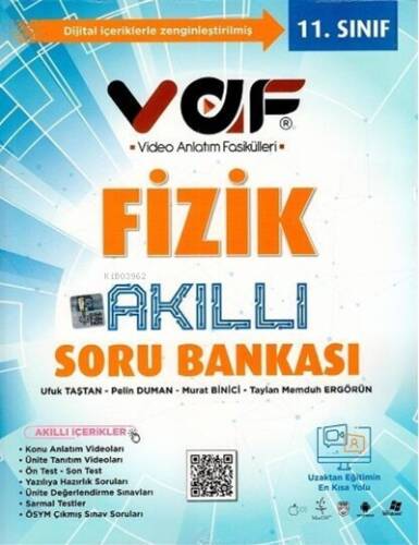 Vaf 11.Sınıf Soru Bankası Fizik - 2022 - 1