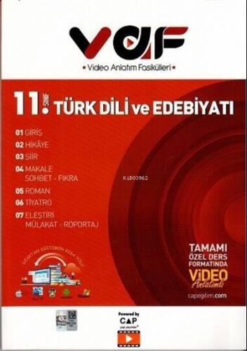 Vaf 11.Sınıf T.Dili Edebiyatı - 2021 - 1