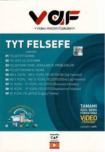 Vaf Tyt Felsefe - 2021 - 1