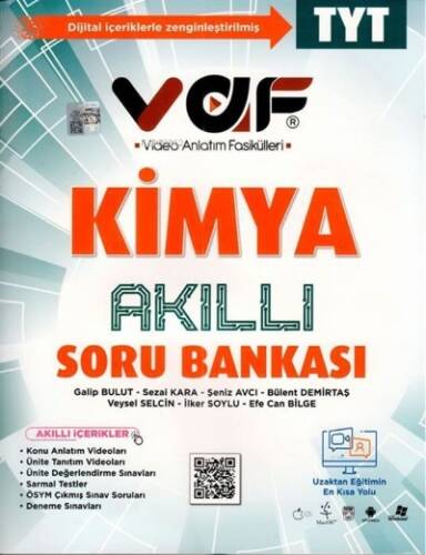 Vaf Tyt Soru Bankası Kimya - 2022 - 1