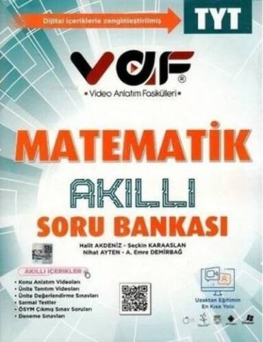 VAF TYT Soru Bankası Matematik - 2022 - 1