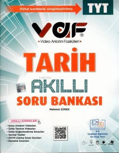 Vaf Tyt Soru Bankası Tarih - 2022 - 1