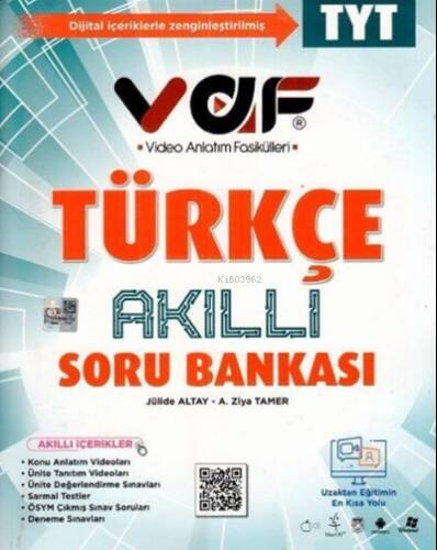 Vaf Tyt Soru Bankası Türkçe - 2022 - 1