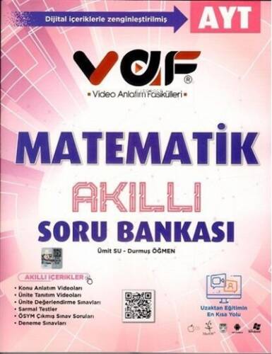 VAF YKS AYT Soru Bankası Matematik - 2022 - 1