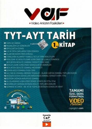 Vaf Yks Tyt-Ayt Tarih 1 - 2021 - 1