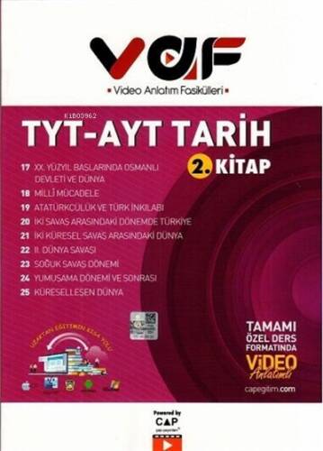 Vaf Yks Tyt-Ayt Tarih 2 - 2021 - 1