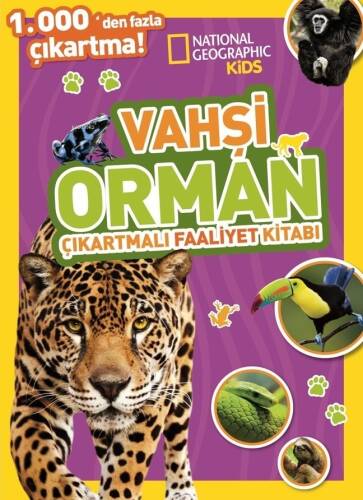 Vahşi Orman (Çıkartmalı Faaliyet Kitabı) - 1