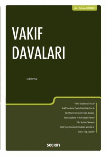 Vakıf Davaları - 1