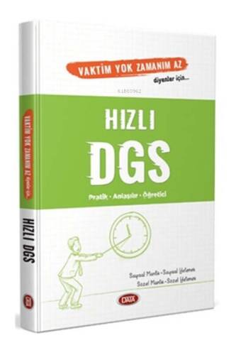 Vaktim Yok Zamanım Az Diyenler İçin Hızlı DGS YENİ - 1