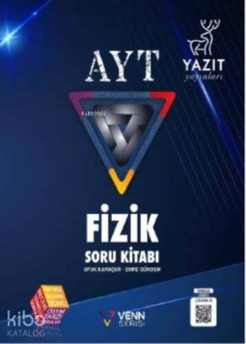 Venn Serisi AYT Fizik Soru Kitabı - 1