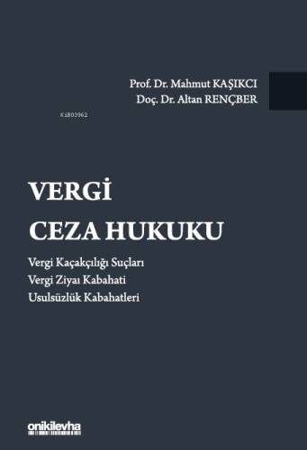 Vergi Ceza Hukuku - 1