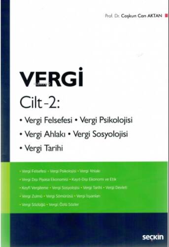 Vergi, Cilt – 2 - 1