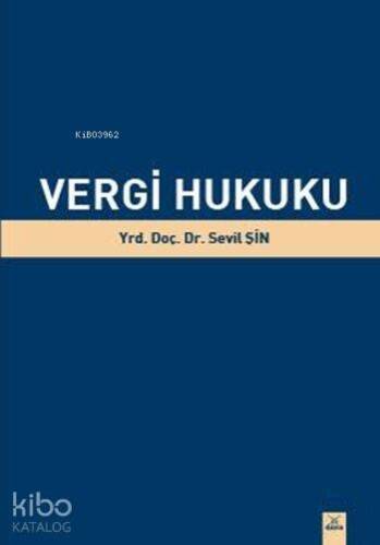 Vergi Hukuku - 1