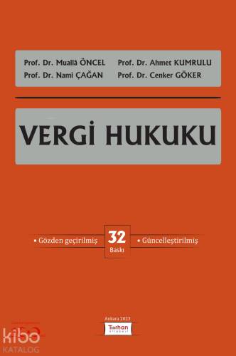 Vergi Hukuku - 1