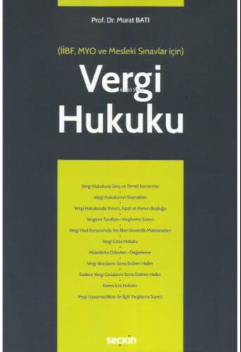 Vergi Hukuku - 1