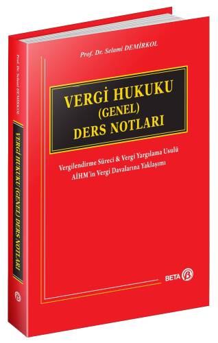 Vergi Hukuku (Genel) Ders Notları - 1