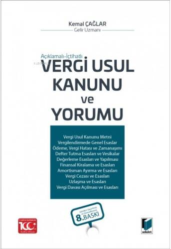 Vergi Usul Kanunu ve Yorumu - 1