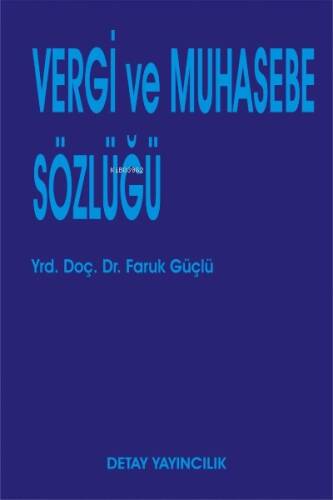 Vergi Ve Muhasebe Sözlüğü - 1