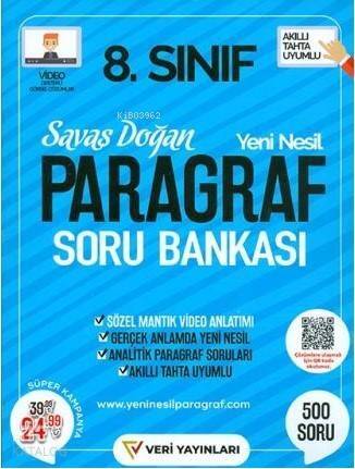 Veri Yayınevi 8.Sınıf LGS Paragraf Soru Bankası - 1