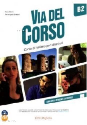 Via Del Corso B2 Libro Dello Studente & e.+2CD+DVD - 1