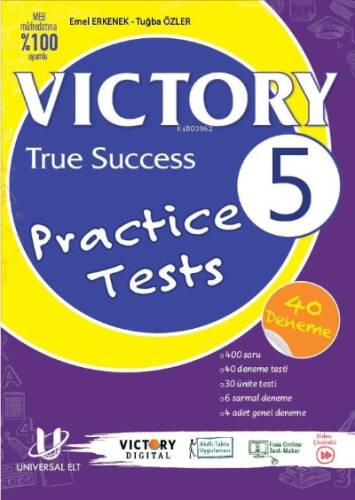 Victory 5 True Success Practice Tests (40 Deneme) - 1