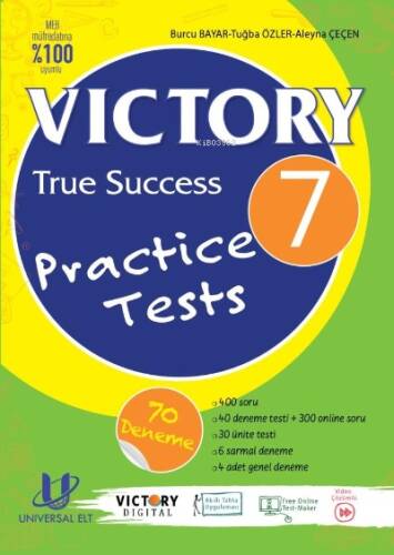 Victory 7 True Success Practice Tests (40 Deneme) - 1