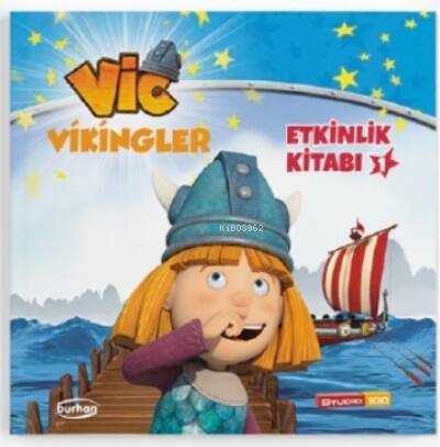 Vikingler Etkinlik Kitabı 1 / Boya Yaz Çiz Bul - 1