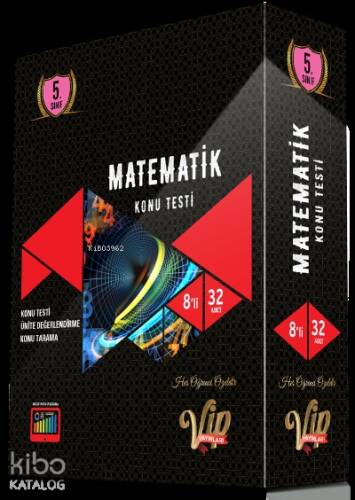 Vip 5.Sınıf Matematik Konu Testi - 1