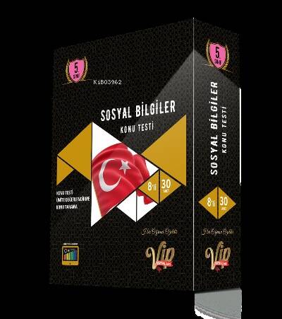 Vip 5.Sınıf Sosyal Bilgiler Kutu Testi - 1