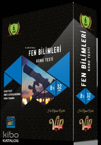 Vip 6.Sınıf Fen Bilimleri Kutu Testi - 1