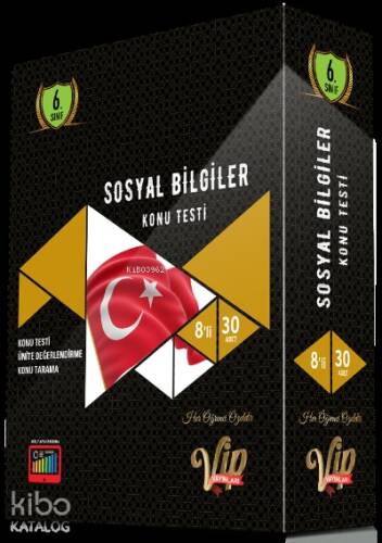 Vip 6.Sınıf Sosyal Bilgiler Konu Testi - 1