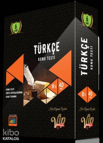 Vip 6.Sınıf Türkçe Kutu Testi - 1