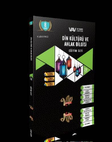 Vip 8.Sınıf Din Kültürü Konu An.Fas.Özel Kapak - 1