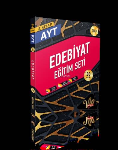 Vip Ayt Edebiyat Eğitim Seti 2. Kitap - (Gold) - 1