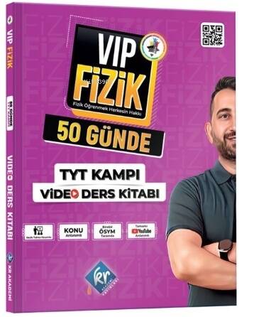 VİP Fizik 50 Günde TYT Kampı Video Ders Kitabı - 1