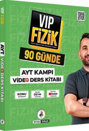 VİP Fizik 90 Günde AYT Kampı Video Ders Kitabı - 1