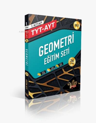 Vip Tyt-Ayt Geometri Eğitim Seti 1. Kitap - (Gold) - 1