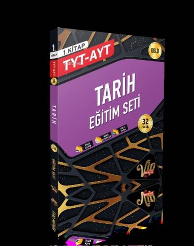 Vip Tyt-Ayt Tarih Eğitim Seti 1. Kitap - (Gold) - 1