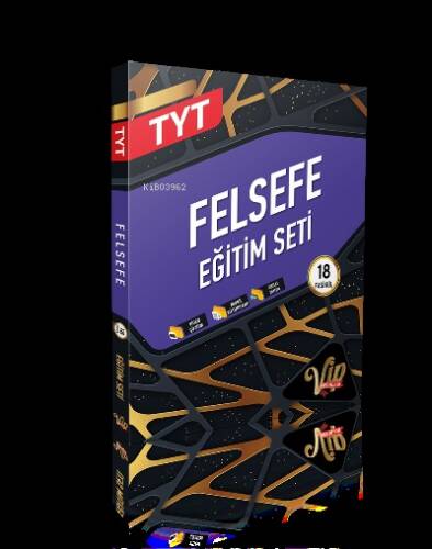 Vip Tyt Felsefe Eğitim Seti - (Gold) - 1